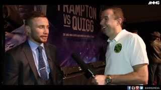 Carl Frampton talks to AMMG | Belfast Boxers at the #FramptonQuigg Press Conference in Belfast (HD)