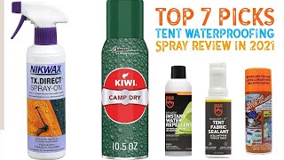 Top 5 Best Tent Waterproofing Spray Review In 2023