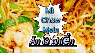 Mì CHOW MEIN Thơm Ngon Đơn Giãn Dễ Làm 🇺🇸