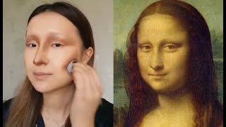 Una maquilladora da vida a la Mona Lisa con mucho arte