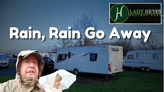 WET caravan adventures at LADY HEYES HOLIDAY PARK, Frodsham, Cheshire