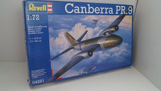 Revell 1/72 Canberra PR.9 Part One