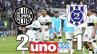 Olimpia 2 Sp. 2 de Mayo 0, Relatos Julio González Cabello, UNO 650 AM, Torneo Clausura 2024