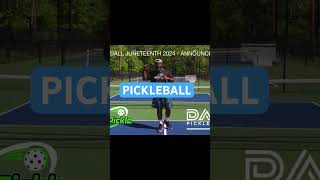 Juneteenth 2024 Pickleball Announcement. #sports #shortsvideo #pickleball #juneteenth #blackhistory