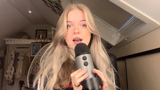 asmr | fast mouth/hand sounds, hand movements!!