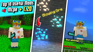 Top 10 Useful Mods For Minecraft Pe 1.20 | Best Mods For Minecraft Pe 1.20 | Devay Gaming