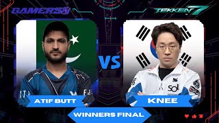 Atif Butt vs Knee - Winners Final  | Gamers8 TEKKEN7 Nations Cup 2023 #gamers8 #tekken7 #nationscup