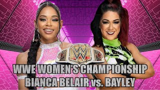 WWE 2K24 : 2024.06.25_WWE WOMEN'S CHAMPIONSHIP_BIANCA BELAIR vs. BAYLEY