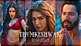 Thumkeshwari ❤🔥 - Fullscreen WhatsApp Status | Kriti Sanon | Varun Dhawan #shorts #youtubeshorts