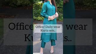 office/Daily wear kurta sets.. #kurtaset #kurti #daily #office #fashion #ytshorts