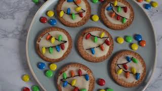 christmas lights cookies