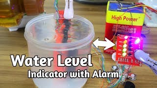 How to Make Simple Water Level Indicator with Alarm | JLCPCB Review | Only $2 for PCB Prototype