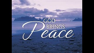 What does peace mean as a Christian