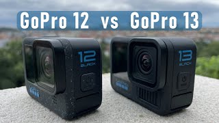 GoPro 12 vs GoPro 13 - Video, audio & battery test | 4K60/4K120 + 5K60 - Wide Mode | Porovnání