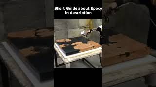 Coffe table DIY Epoxy resin | #shorts