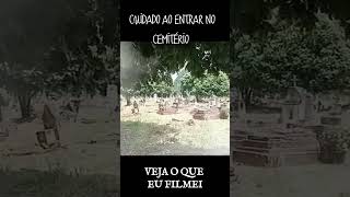 OLHA O QUE APARECEU NO CEMITÉRIO. CUIDADO