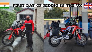 500 miles Across the UK in a Day | England to Scotland | CRF 300 Rally