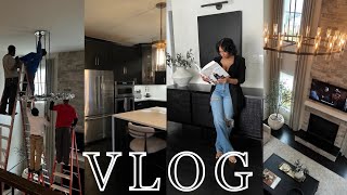 HOUSE TO HOME UPDATE : NEW HOME DECOR | RH CHANDELIER | RUNNING ERRANDS AND MORE