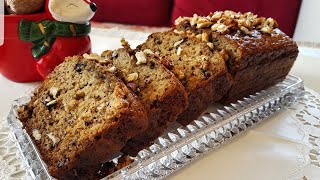 كيكة الموز من أروع الكيكات يلي جربتها/Banana Bread