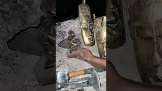 gold inclosed in rocks /   كنوز وسط الصخور / treasurs hunter  / #treasurehunting