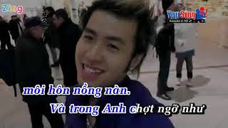 Karaoke  Tinh Yeu Giua Mua Dong   Akira Phan