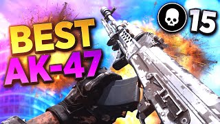 BEST AK-47 Class Setup in Warzone! SHREDS from RANGE.