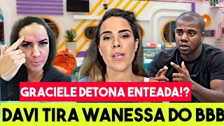 Davi expulsa Wanessa Camargo do BBB! Graciele Lacerda debocha da enteada!?