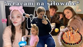 wracam na siłownie! 🏋️‍♀️ self-care vlog *Kuba obcina mi włosy*