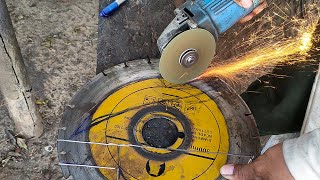 This man made a Knife from an old Saw Blade with his Amazing Technique | Knife making