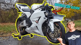 Rebuilding a WRECKED 2015 Honda CBR 600RR (Part 1 disassembly)