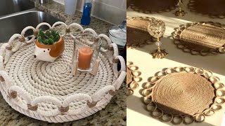 2 DIY Recycling from Ring Cap Bottle Plastic & Rope