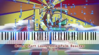 KidVision (WPBT Channel 2) PBS Legal ID (2009) (Free To Use) - Piano MIDI (One Take, SF PBS)