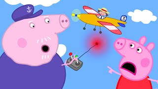 O avião com controle remoto | Peppa Pig Portuguese Brazil Episódios completos |