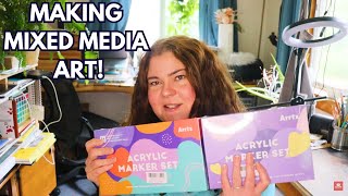 Internet Trolls + BEST Art Supplies from Arrtx! Acrylic Markers, Oil Pastels, Alcohol Markers!