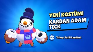 KARDAN ADAM TICK ALDIM  Brawl Stars☃️❄️🌨️