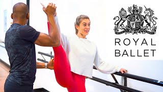 I Trained with an Elite Ballet Dancer *harder than it looks*