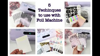 How to use your Fuse Foil Machine.