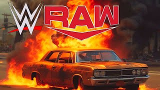 Burning Car Disaster for WWE Raw Star! Wrestling news