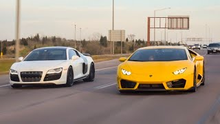 Lamborghini in College! | Huracan Delivery