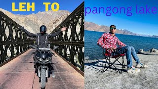 pangong lake ka ! pani pela ye sab bolne lga mujhe !🤬