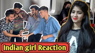 Indian Reaction On Laughing Awkwardly & Making People Laugh in A Metro | Poonam Reacts