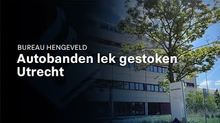 Autobanden lek gestoken bij woningbouwcorporatie - Utrecht