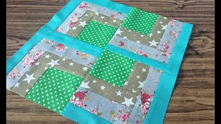 Допустила ошибку в лоскутном шитье. Шью красивый лоскутный блок. Patchwork для начинающих