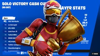 Competing in the Solo Victory Cash Cup (Qualifying to Finals???)