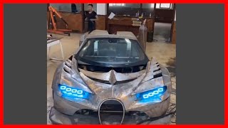 INCRÍVEL MONTAGEM DE UMA REPLICA DE UM BUGATTI (VIDEO #1)