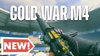 *NEW* Black Ops Cold War "Old Faithful" M4A1 in Modern Warfare! BEST M4A1 Class Setup for WARZONE!