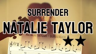 Natalie Taylor - Surrender - GUITAR TAB - ⭐