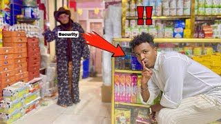 Waxaan Kudhexdhuumanay Supermarket Qofkaana Lasoo Qabanna 200$ Ku Guuleysanayaa!!| Sneaking Into