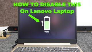 Lenovo Laptop Disable Battery Meter