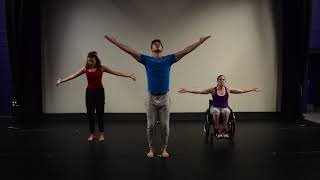 Stopgap Dance Company (inclusive class for disabled people) An open instruction exercise